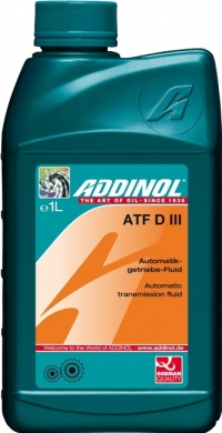 ADDINOL ATF D III - трансмиссионное масло для ультрасовременных автоматических коробок передач